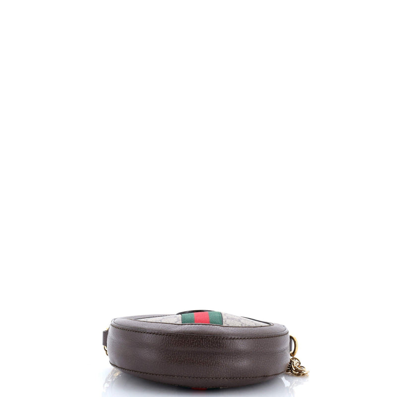 Ophidia Round Shoulder Bag Gg Coated