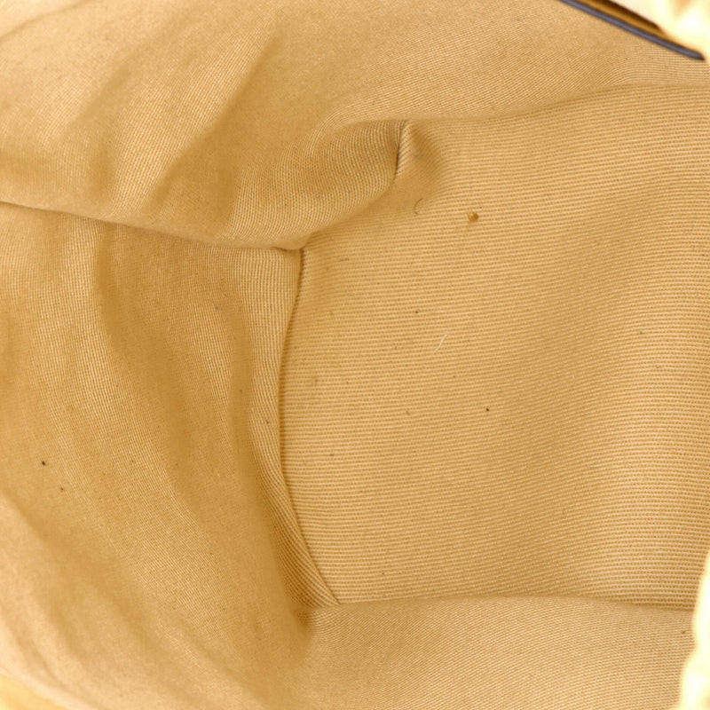 Roman Stud Bucket Bag Raffia And Leather