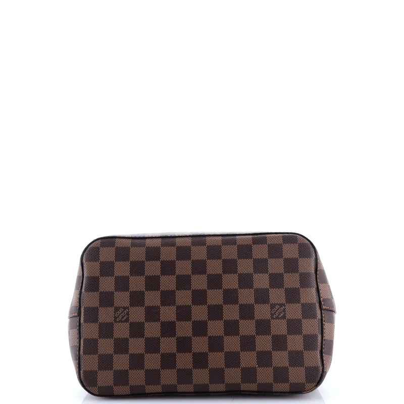 Neonoe Handbag Damier With Leather Mm