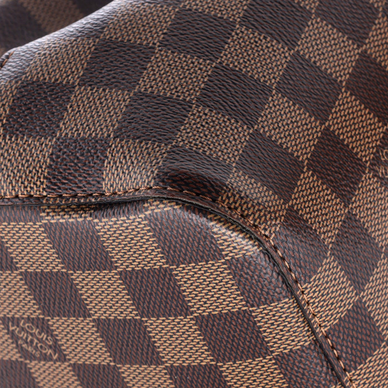 Neonoe Handbag Damier With Leather Mm