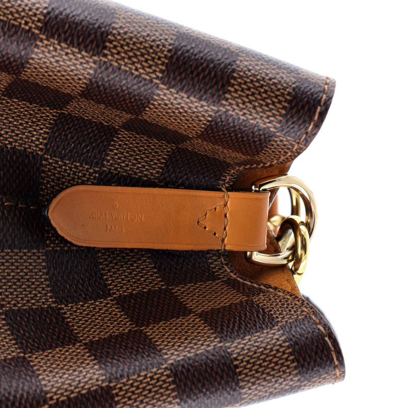 Neonoe Handbag Damier With Leather Mm