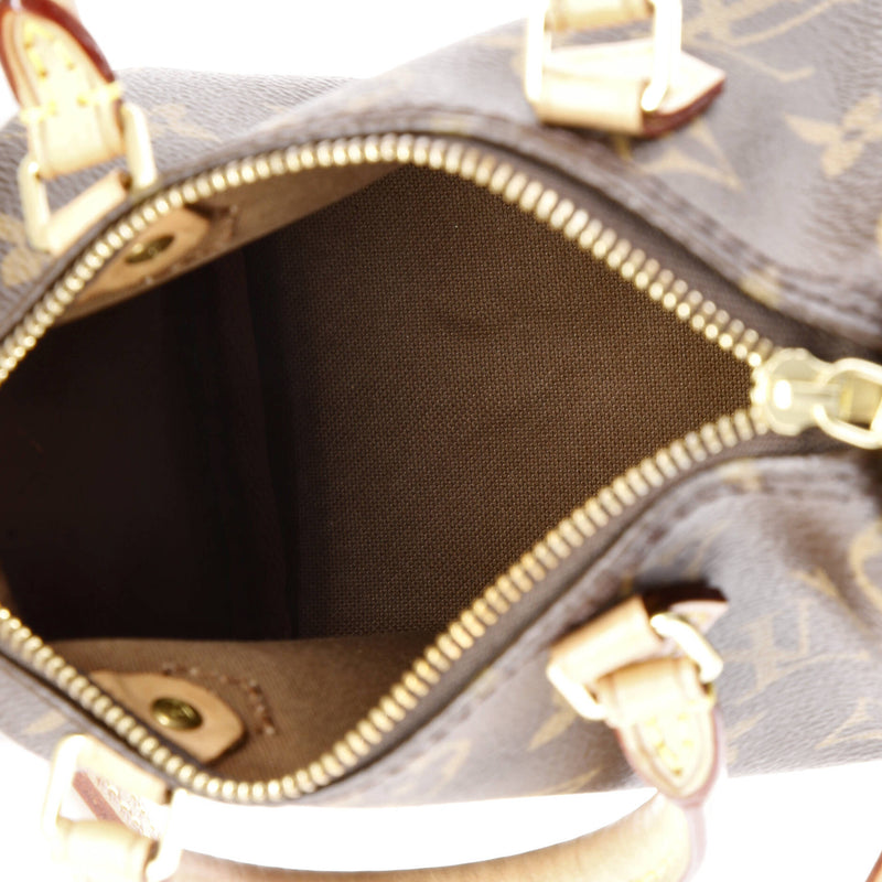 Speedy Bandouliere Bag Canvas Nano