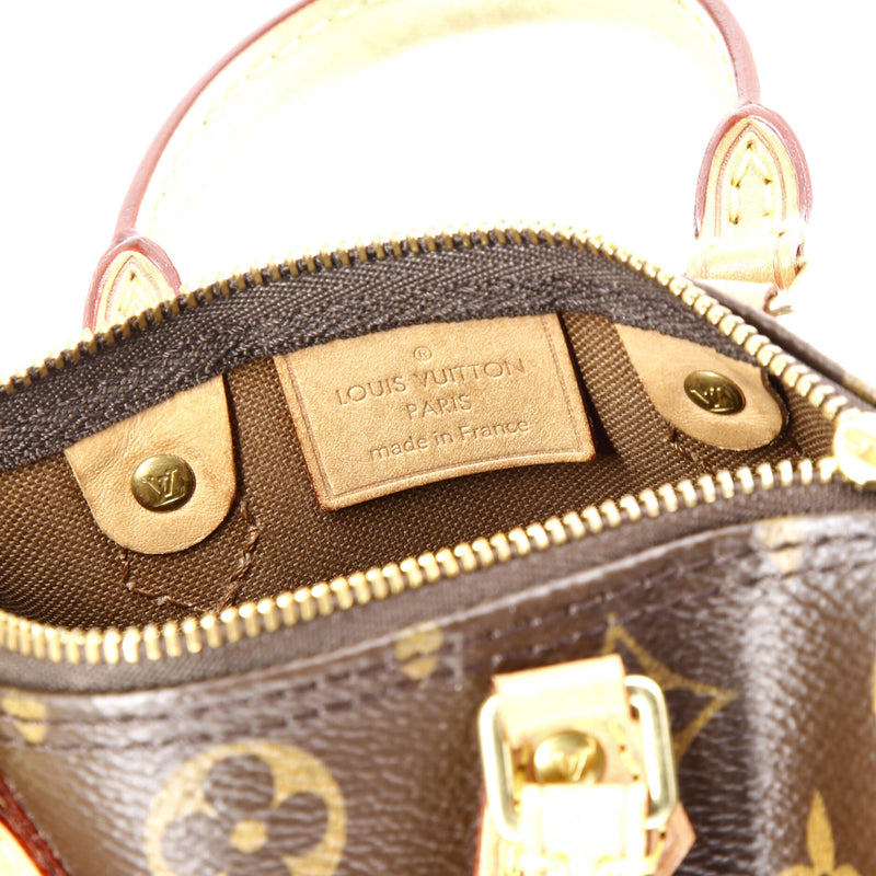 Speedy Bandouliere Bag Canvas Nano