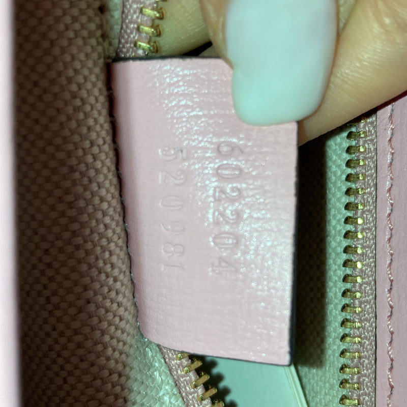 Horsebit Shoulder Bag Printed Leather