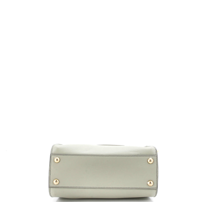 Peekaboo Iconic Bag Leather With Zucca