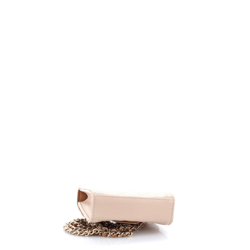 Square Classic Flap Top Handle Clutch