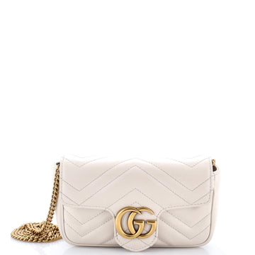 Gg Marmont Flap Bag Matelasse Leather