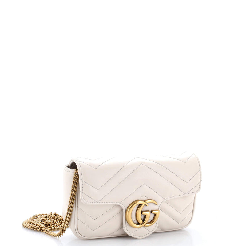 Gg Marmont Flap Bag Matelasse Leather