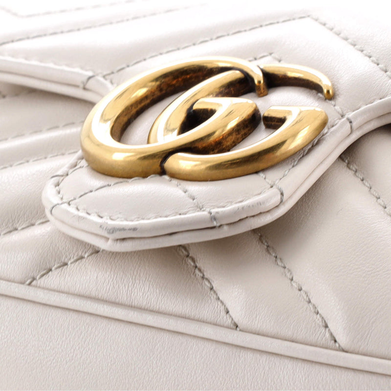 Gg Marmont Flap Bag Matelasse Leather