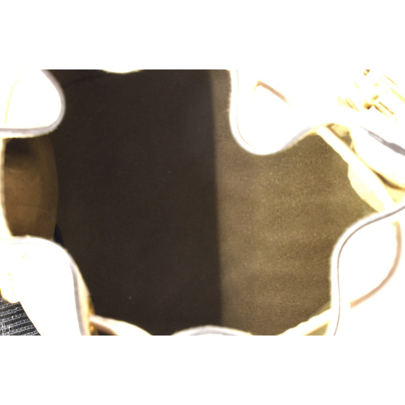 Logo Mon Tresor Bucket Bag Leather Mini