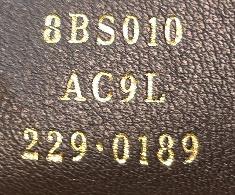 Logo Mon Tresor Bucket Bag Leather Mini