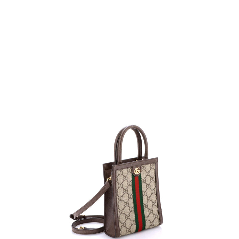 Ophidia Convertible Tote Gg Coated