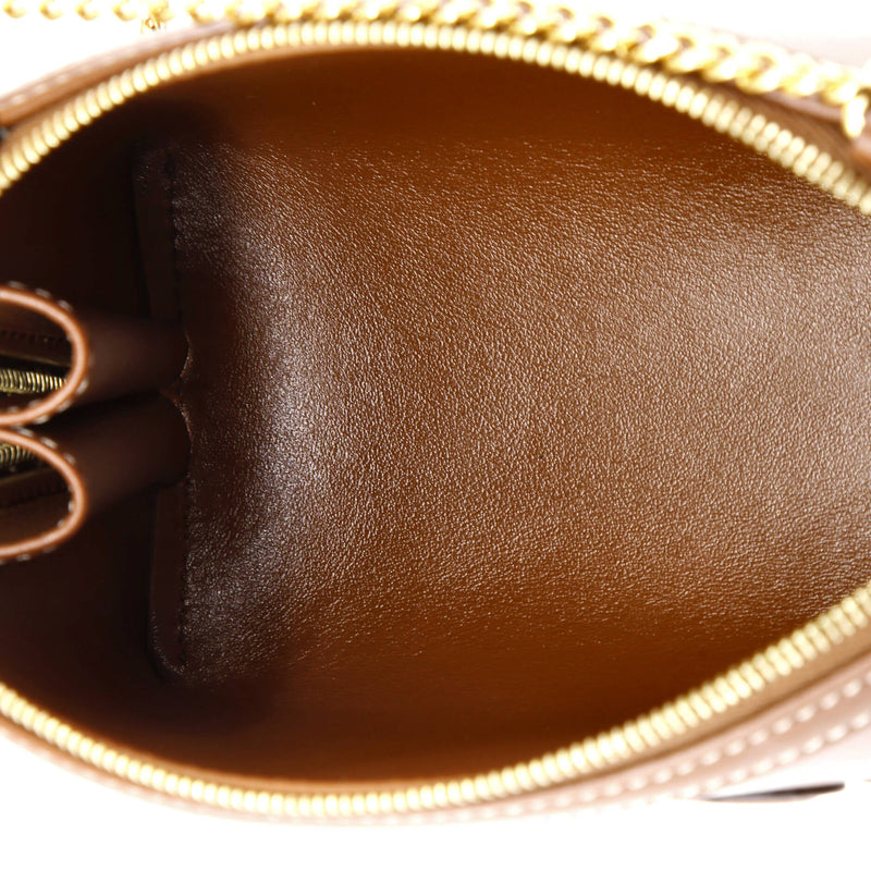 Cuir Triomphe Zip Around Chain Clutch