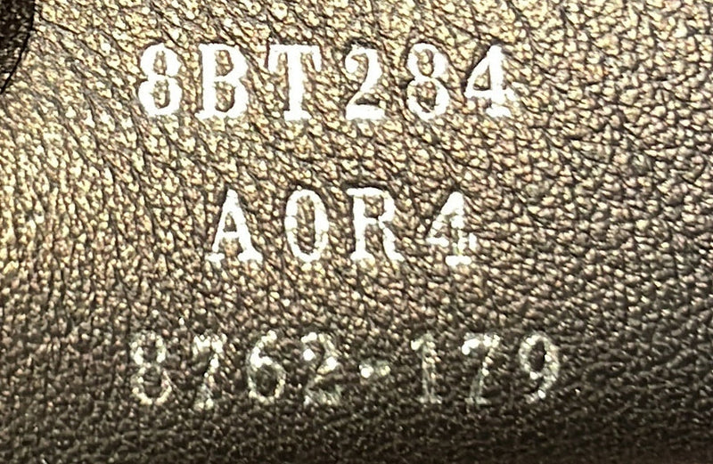 Kan I F Shoulder Bag Leather And Zucca