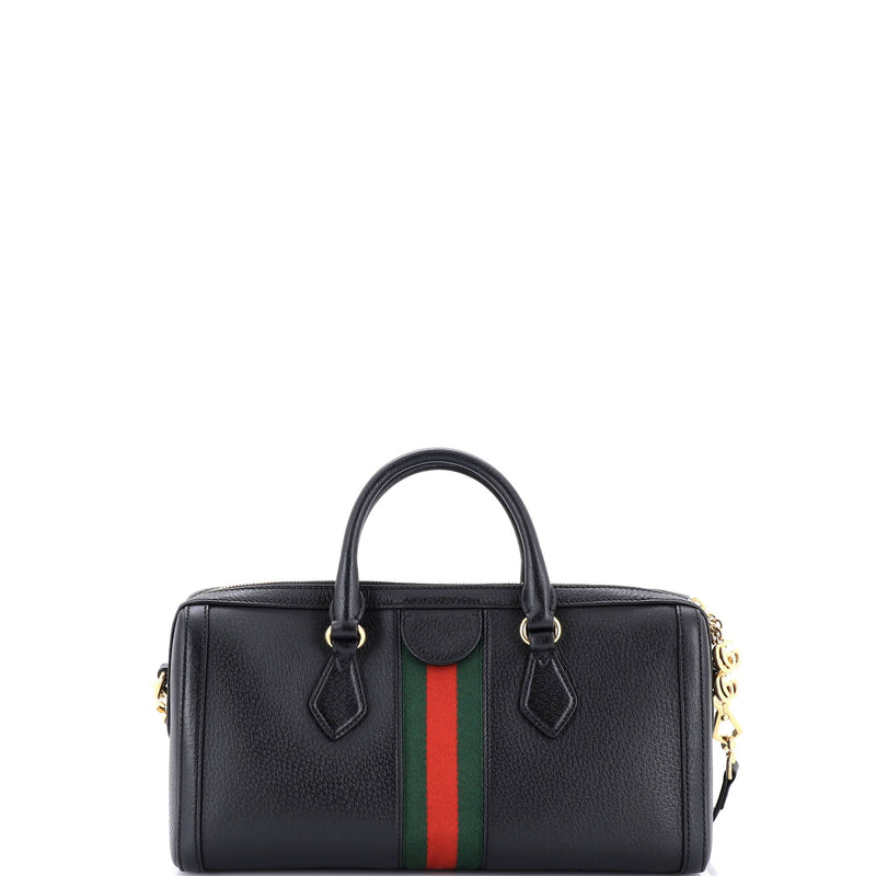 Ophidia Boston Bag Leather Medium