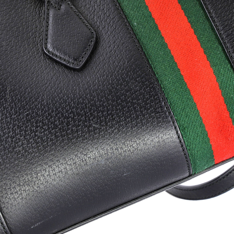 Ophidia Boston Bag Leather Medium