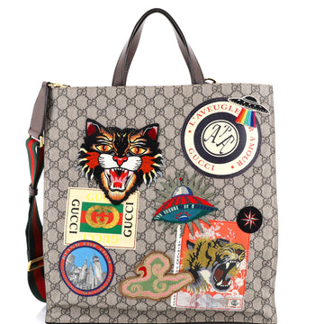 Courrier Convertible Soft Open Tote Gg