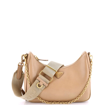 Re-Edition Shoulder Bag Saffiano Leather