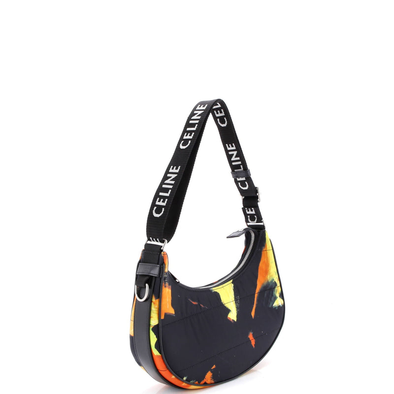 Ava Shoulder Bag Printed Quilted Nylon