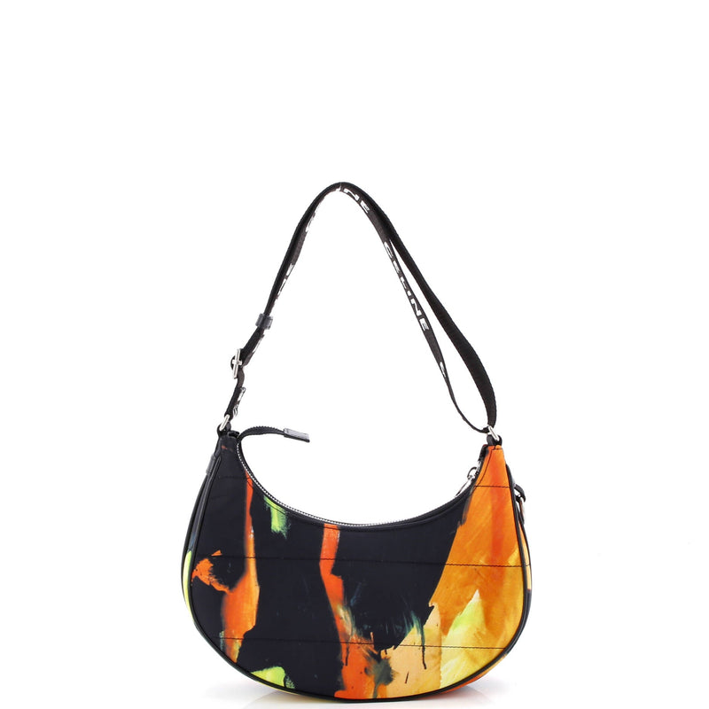 Ava Shoulder Bag Printed Quilted Nylon