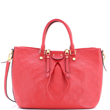 Mazarine Handbag Empreinte Leather Mm