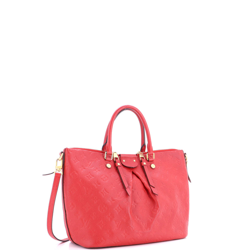 Mazarine Handbag Empreinte Leather Mm