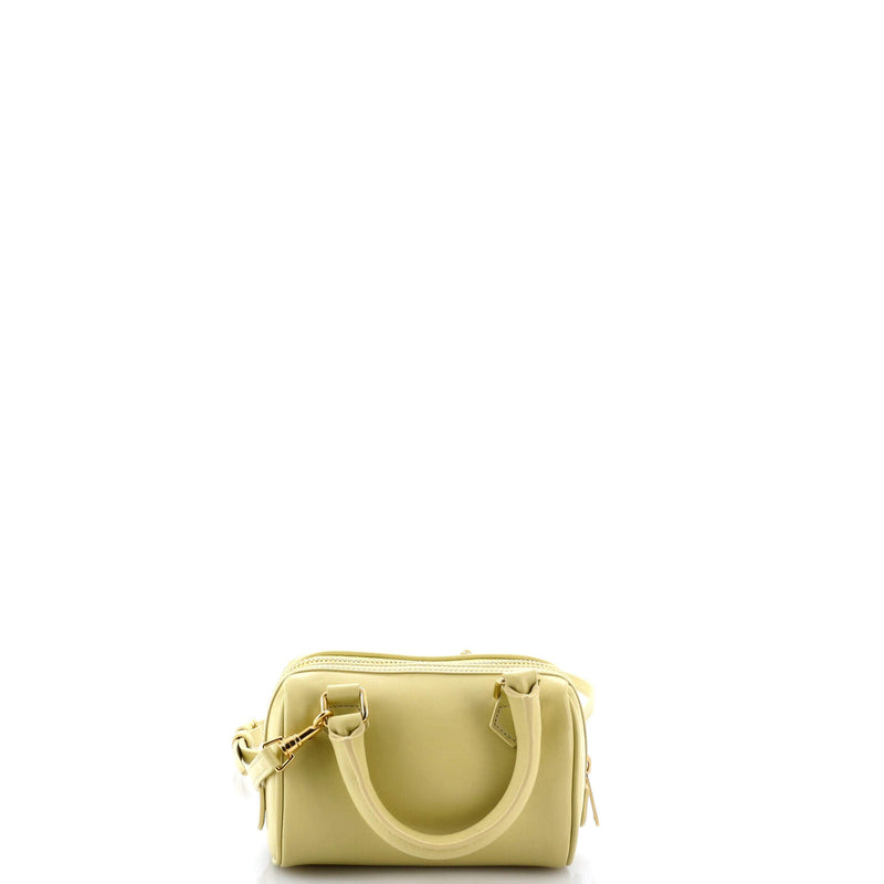 Cuir Triomphe Boston Bag Leather Mini