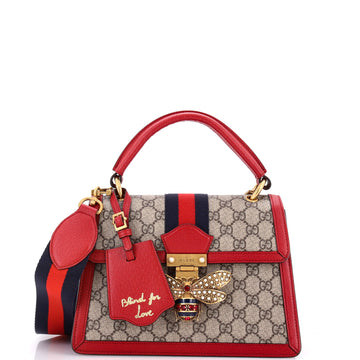 Queen Margaret Top Handle Bag Gg Coated