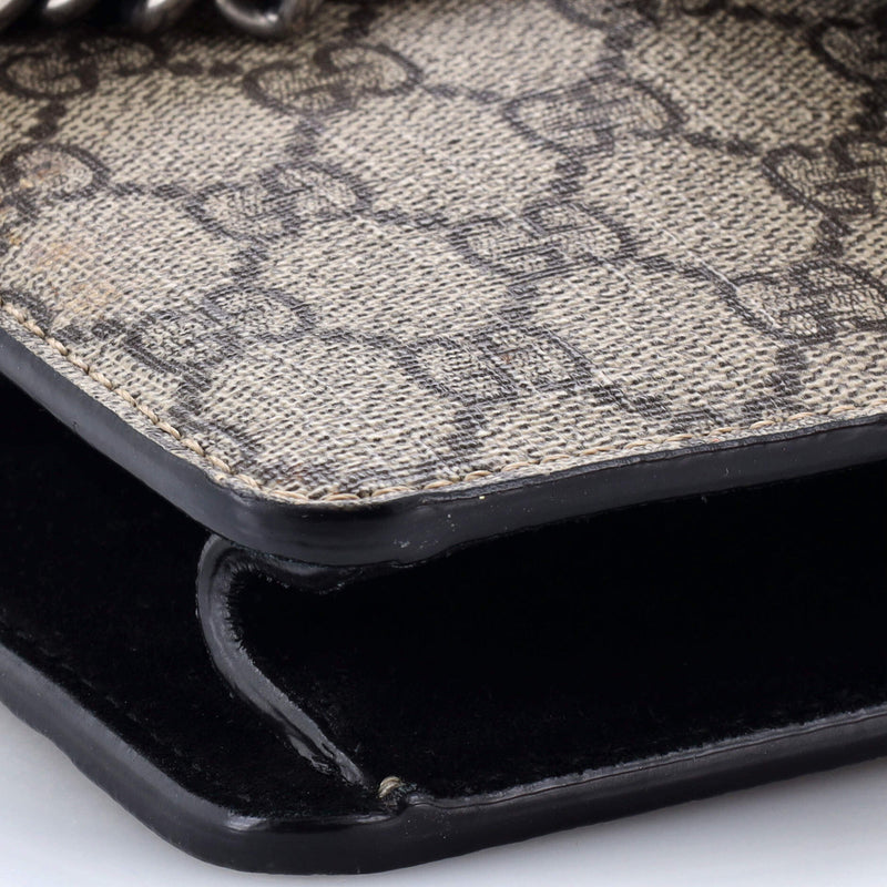 Dionysus Bag Gg Coated Canvas Mini