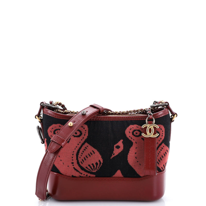 Gabrielle Hobo Printed Knit Fabric And