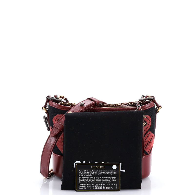 Gabrielle Hobo Printed Knit Fabric And