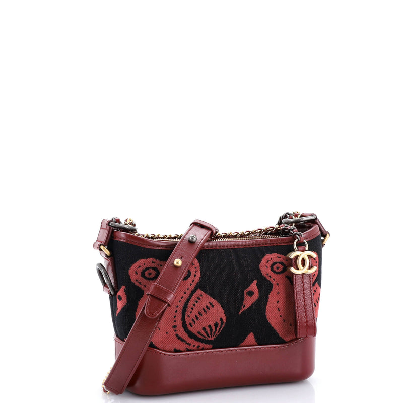 Gabrielle Hobo Printed Knit Fabric And