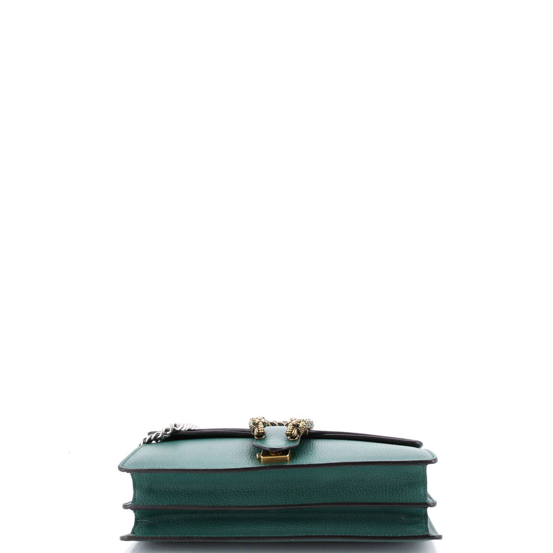 Dionysus Top Handle Chain Bag Leather