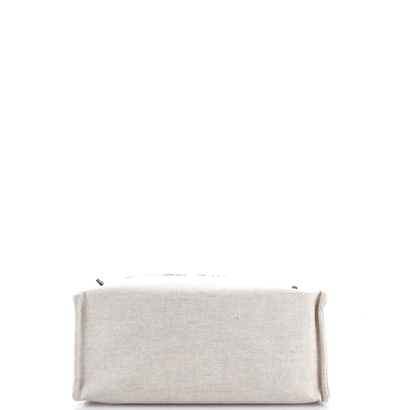 Logo Shopper Tote Printed Canvas Small