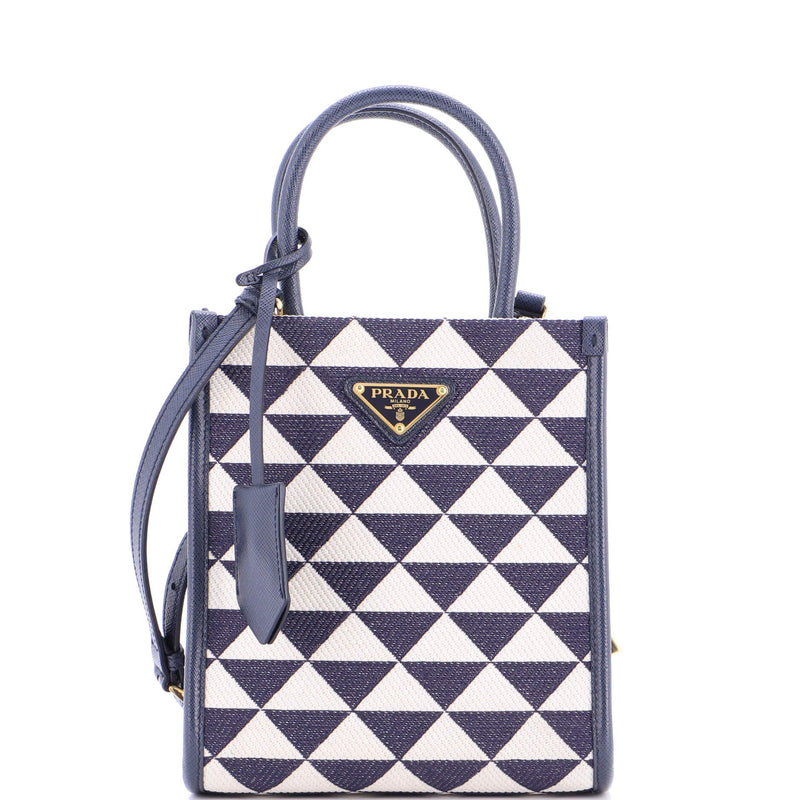 Symbole Shopper Tote Jacquard Mini