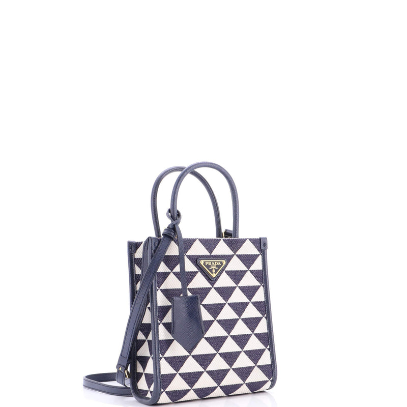 Symbole Shopper Tote Jacquard Mini