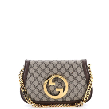 Blondie Nm Chain Flap Bag Gg Coated