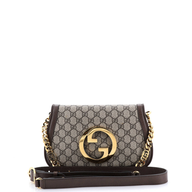 Blondie Nm Chain Flap Bag Gg Coated