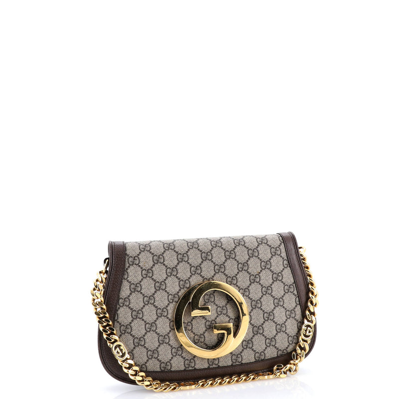 Blondie Nm Chain Flap Bag Gg Coated