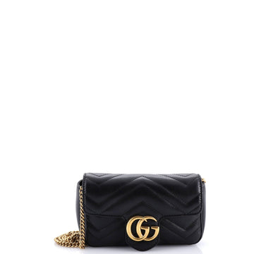 Gg Marmont Flap Bag Matelasse Leather