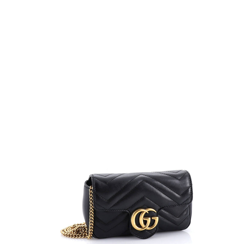 Gg Marmont Flap Bag Matelasse Leather