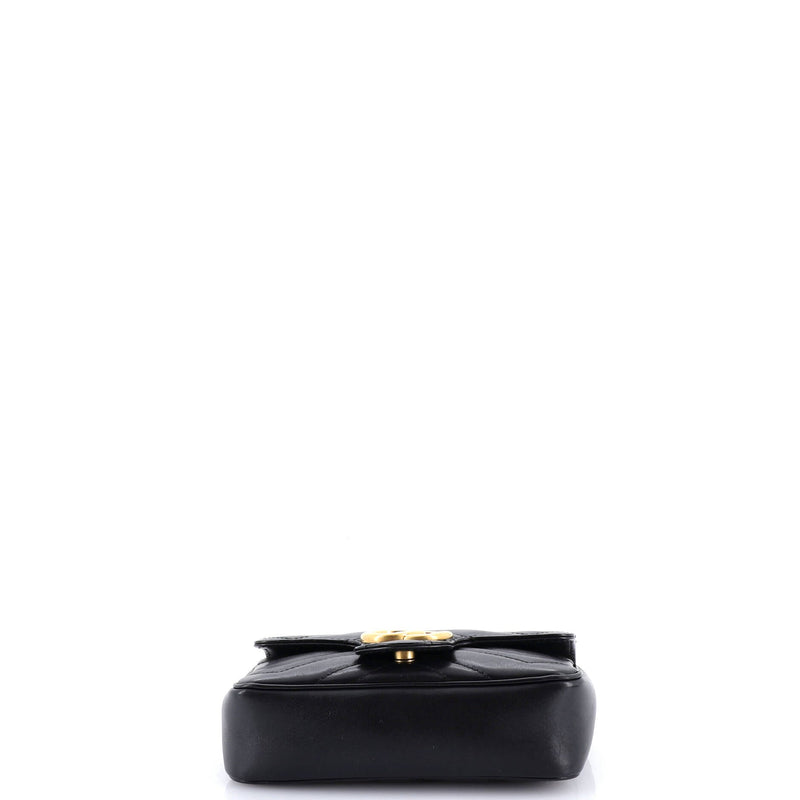 Gg Marmont Flap Bag Matelasse Leather