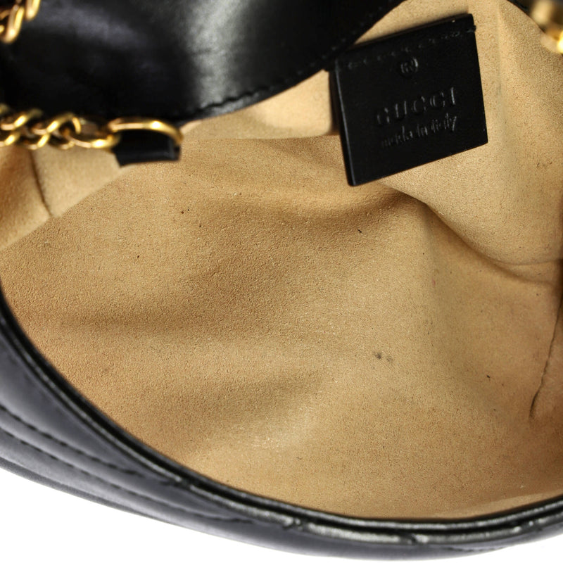 Gg Marmont Flap Bag Matelasse Leather