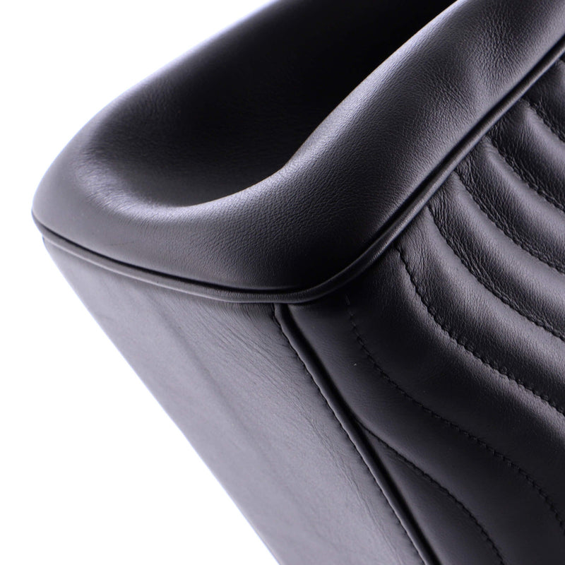 New Wave Chain Tote Quilted Leather