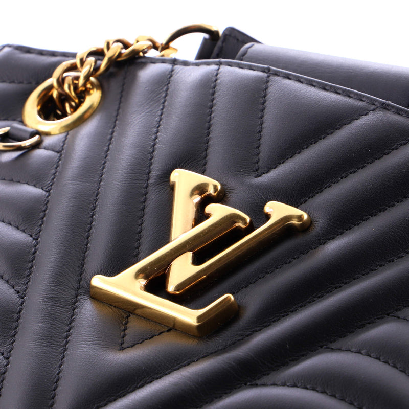 New Wave Chain Tote Quilted Leather