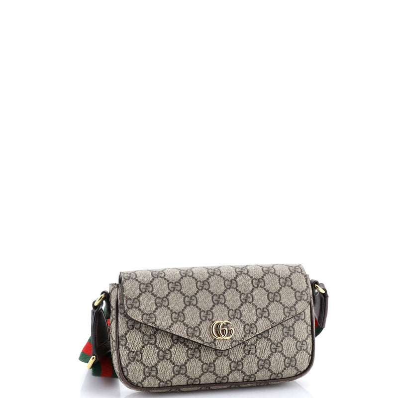 Ophidia Envelope Flap Shoulder Bag Gg