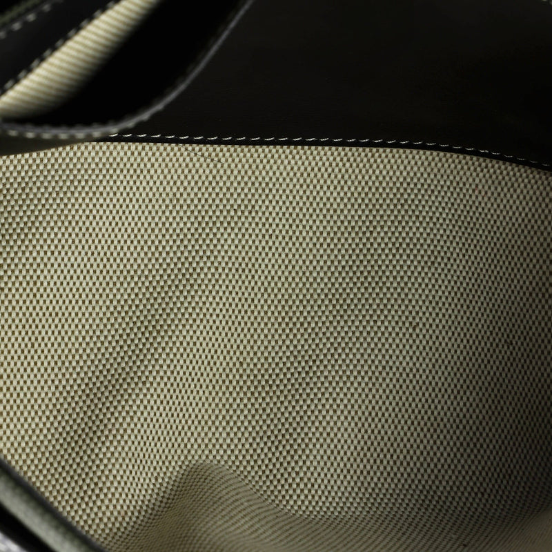 Note Crossbody Bag Check Canvas And