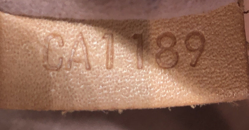 V Tote Canvas And Leather Bb