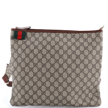Web Loop Flat Messenger Gg Coated Canvas