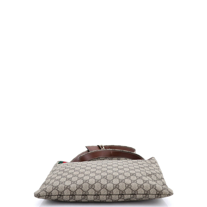 Web Loop Flat Messenger Gg Coated Canvas